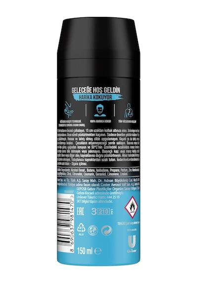 Axe Ice Chill Erkek Parfüm EDT 50 ML + Deodorant 150 ML