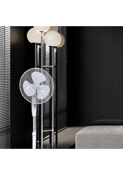 Opp Ayaklı 40 cm Beyaz   Vantilatör 45 Watt 90 Derece