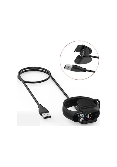 Mepa Newface Mc06 Şarj Adaptörü 100cm Xiaomi Mi Band 5/6 Najmaddin