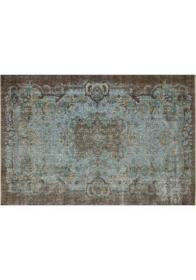 Vintage Eskitme El Dokuma Halı 183 X 281 Cm 8452