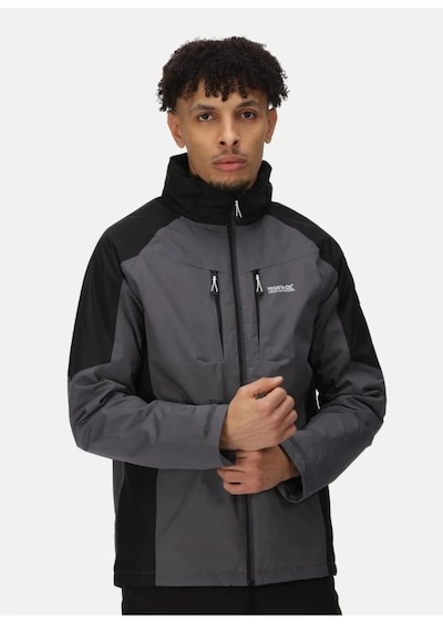 Regatta Gri Erkek Zip Winter Calderdale Zip Erkek Mont Rmp345 001