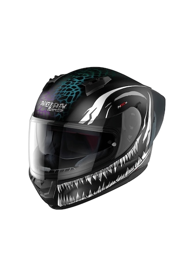 Nolan N60-6 Sport Ravenous 28 Kapalı Motosiklet Kaskı Siyah
