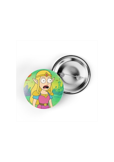 Zelda - 44 Mm İğneli Çanta Rozeti - 5 Adet Diğer