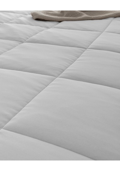 Madame Coco İlus Bambu Çift Kişilik Comforter Set - Gri 8684427064252 Gri