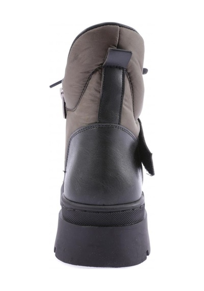 Dgn 110 Bayan Kalin Taban Sneakers Spor Ayakkabi 110-1414-R0641 Haki