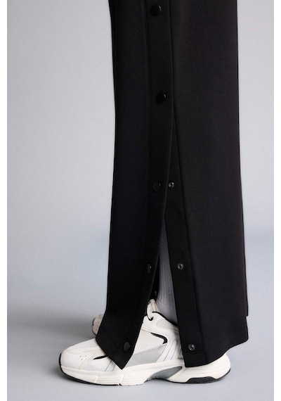 Defacto Wıde Leg Geniş Paça Uzun Modal Sporcu Pantolon G8987ax26spbk81 Siyah-bk81