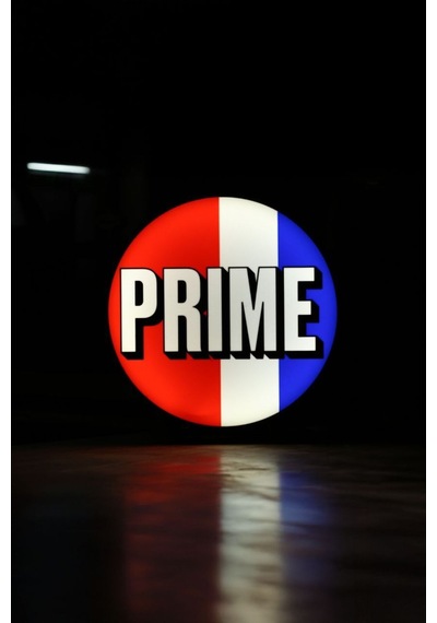 Prime Energy Drink Tasarımlı Dekoratif Aydınlatma Çok Renkli