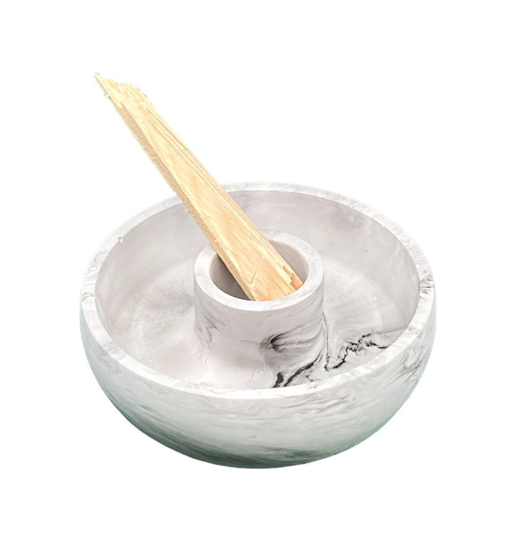 Mermer Desenli Beton Palo Santo Tütsülük Bej-gri