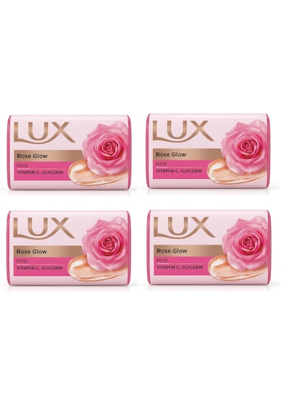 Lux Katı Sabun Rose Glow 100gr X 4 Adet Gül