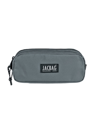 Jacbag Dual Pouch-iki Bölmeli Kalem Kutusu Dual Pouch-gri renkli