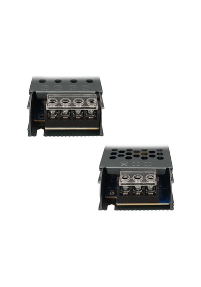 Ayt Ledx Aln-m12125 12 Volt 12.5 Amper 57x24x12mm Ultra Slim Metal Kasa Adaptör Şerit Led Kamera Adaptörü