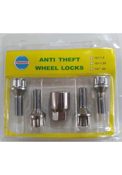 Kilitli Bijon Takımı M12X1.5 Boy 48 Mm
