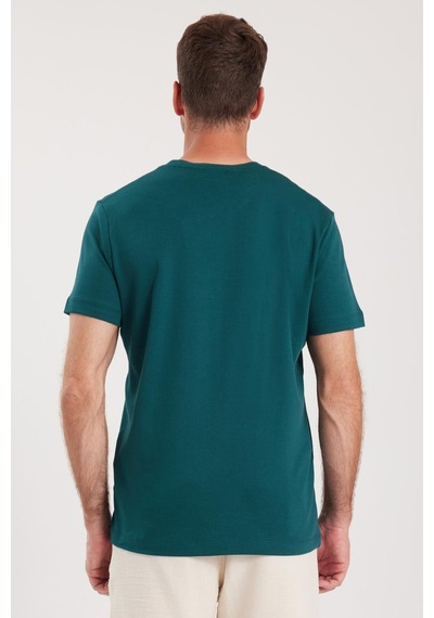 Tudors Unisex Relax Fit Rahat Kesim %100 Pamuk Yumuşak Dokulu Hafif Kalın Yeşil Bisiklet Yaka Tişört-34940 Yeşil Tudors Unisex Relax Fit Rahat Kesim %100 Pamuk Yumuşak Dokulu Hafif Kalın Yeşil Bisiklet Yaka Tişört-34940 Yeşil