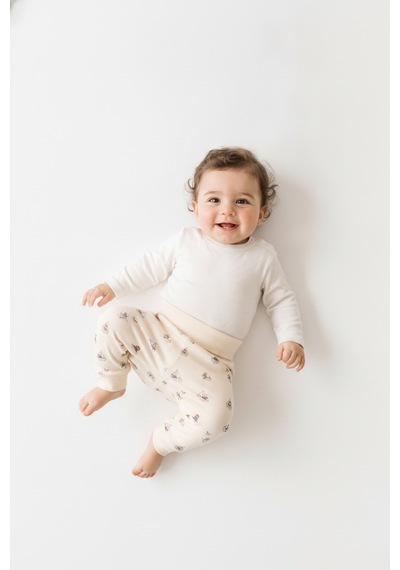 Tiffany Baby & Kids Krooboy Organik Tasarımlı Patiksiz Alt Ekru
