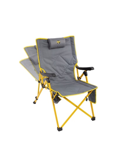 Comfort 3 Kademeli Katlanabilir Kamp Sandalyesi - Sarı Gri