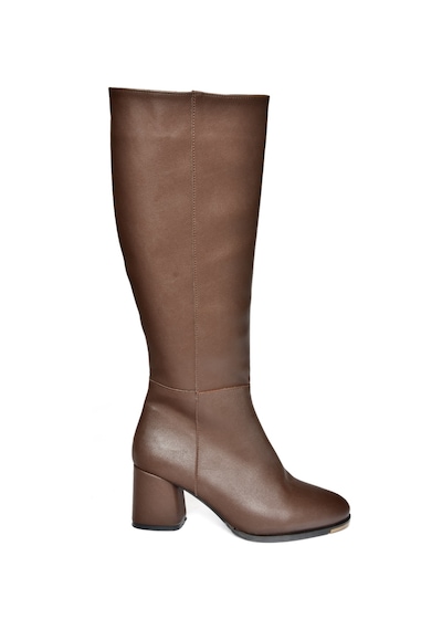 Fox Shoes Kahverengi Alçak Topuklu Günlük Kadın Çizme J848300109 Kahverengi