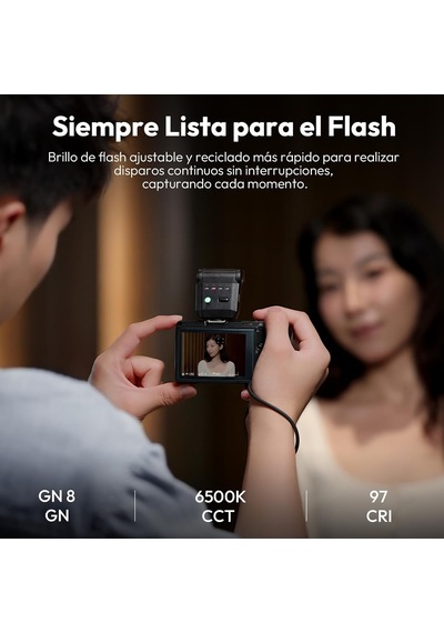 Sl03 Spark Lite Fotoğraf Makinesi Flaş Siyah - L200 Çok Renkli