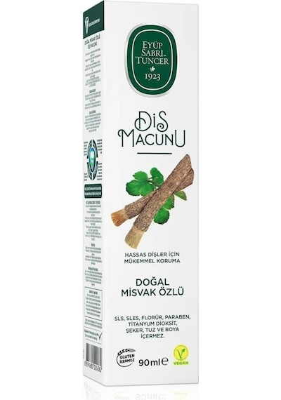 Mey İthalat Doğal Diş Macunu 90 Gr Misvak Özlü