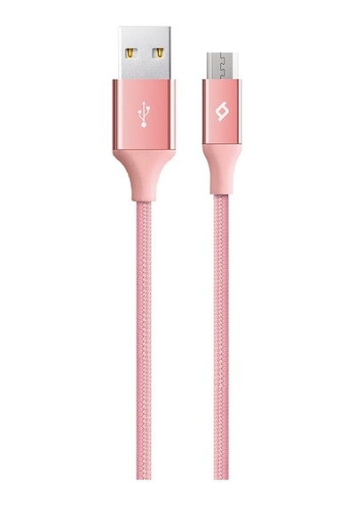TTec AlumiCable Micro USB Şarj Kablosu - Roze Altın 2DK11RA TTec AlumiCable Micro USB Şarj Kablosu - Roze Altın 2DK11RA