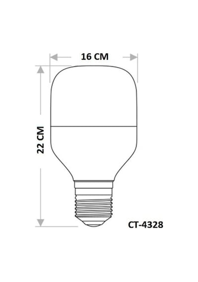 Cata 60 Watt E27 Duylu Torch Led Ampul Ct-4328 Beyaz Işık