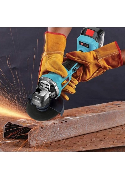 Staxx Power STX-1058-2 36V 5Ah 125 MM Çift Akülü Şarjlı Taşlama Makinesi + Kesme Taşı 2'li