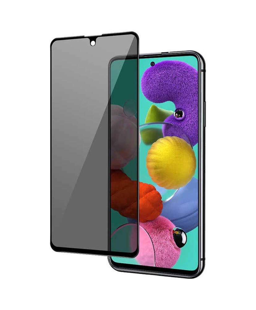 Samsung Uyumlu  Galaxy A51 Privacy Gizlilik Filtreli Hayalet Cam
