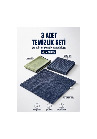 Dnc Clean 3 Lü Temizlik Seti Diğer