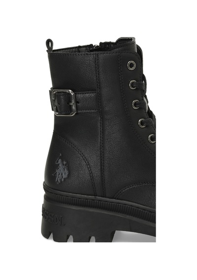 U.s. Polo Assn. Teren 4pr Siyah Kadın Postal Siyah
