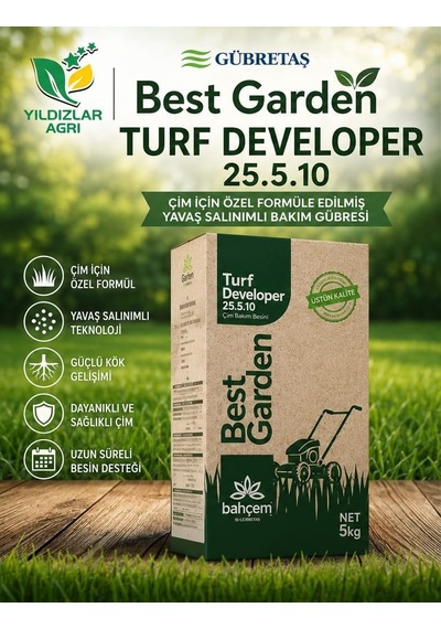Gübretaş Bahçem Turf Developer 5kg 0