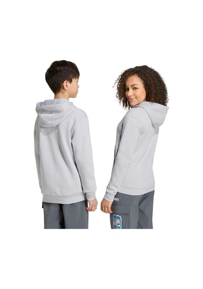 Adidas Çocuk Sweatshirt K Mc Mt Hoodıe Kd8750 Gri