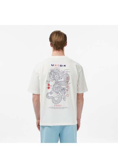 Unıted4 Regular Fit Erkek Bej T-shirt Yutot