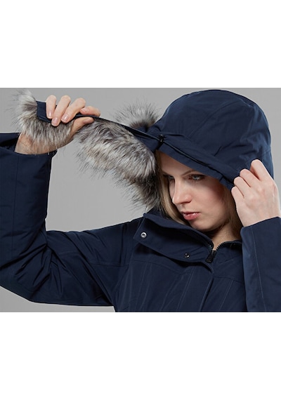 The North Face Lacivert Kadın Outdoor Montu T93bmyh2g W Brooklin Parka İi Lacivert