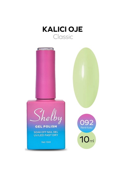 Shelby 10 Ml. A092 Kalıcı Oje