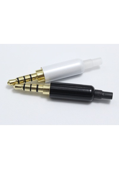4 Boğumlu 3.5 Mm Stereo Erkek Jack Kaliteli - Siyah