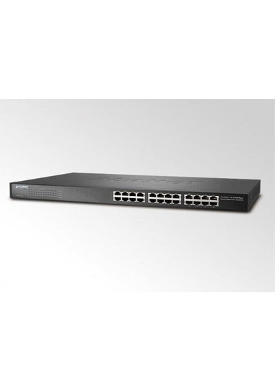 Planet Pl Fnsw 2401 24 Port 10/100base T Rack Mount Switch-23704