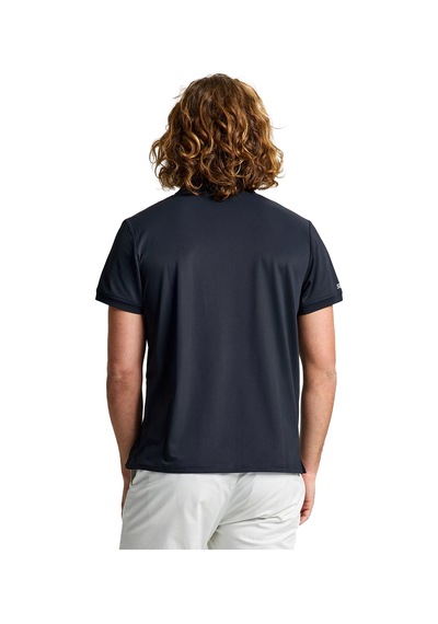Slam Slam Tech Pique Polo Erkek Siyah Tişört W01 SIYAH