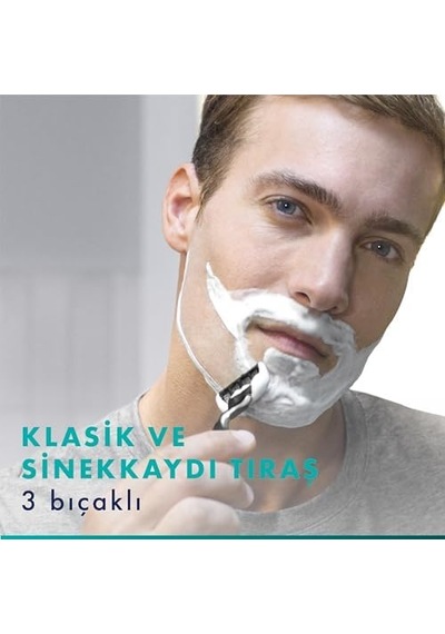 Mach3 Yedek Tıraş Bıçağı 4&apos Lü