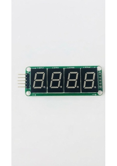 4 Haneli 7 Segment Led Gösterge / Display Modülü
