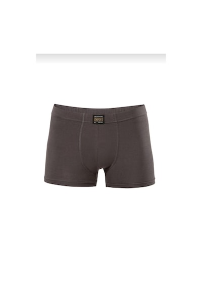 Anıt 1271 Erkek Likralı Düz Pamuklu Boxer Tekli Antrasit