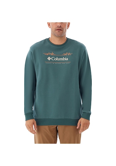 Columbia Csc Nature And Back Erkek Sweatshirt Cs0329 Yeşil