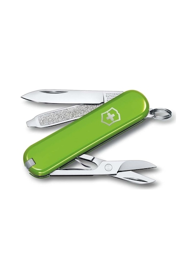 Victorinox 0.6223.43G Smashed Avocado Classic Kamp Çakı Yeşil