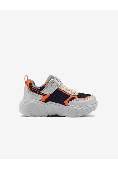 Skechers Play Scene - Storm Brights Küçük Erkek Çocuk Gri Spor Ayakkabı 407606n Slbk Gri
