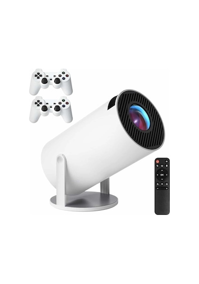 Bay 4k Wireless Çift Kollu Kumandalı Oyun Projeksiyonu Retro Video Oyunu Yeni Nesil Najmaddin 94682312