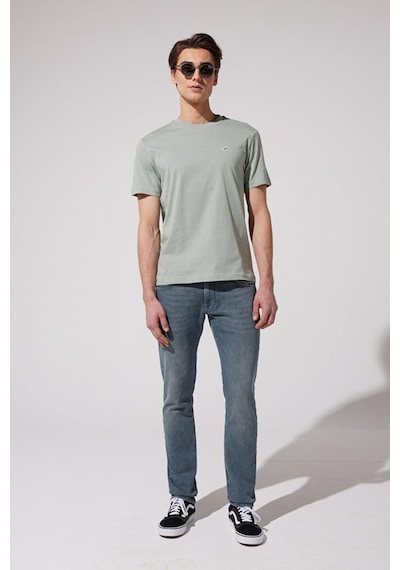 Lee Bisiklet Yaka T-shirt Yeşil Erkek Kısa Kol T-shirt 000000000101982739 Mint
