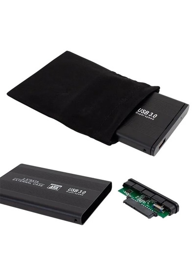 Powermaster Pm-13948 Siyah 2.5" Usb 3.0 Sata Hdd Destekli Taşınabilir Harddisk Kutusu