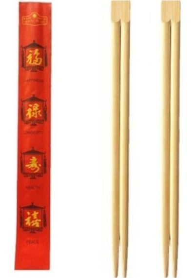 Bamboo Chopsticks 10 Çift Yıkanabilir Çin Yemek Çubuğu Diğer
