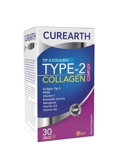 Curearth Type-2 Collagen Complex 30 Tablet