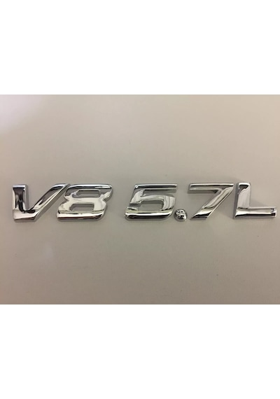 V8 5.7 L Krom Çamurluk Yazısı Mercedes 280