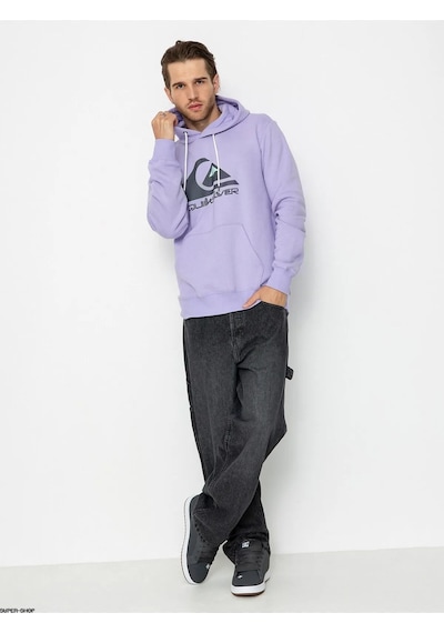 Quiksilver Big Logo Hood-lila Lila