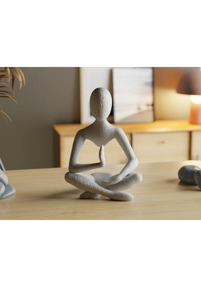 Meditasyon - Havada Heykel Heykel Figür